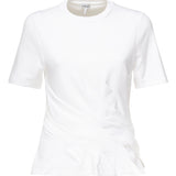 T-shirt drappeggiata in misto cotone S359Y22XA2 2100 LOEWE 