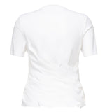 T-shirt drappeggiata in misto cotone S359Y22XA2 2100 LOEWE 