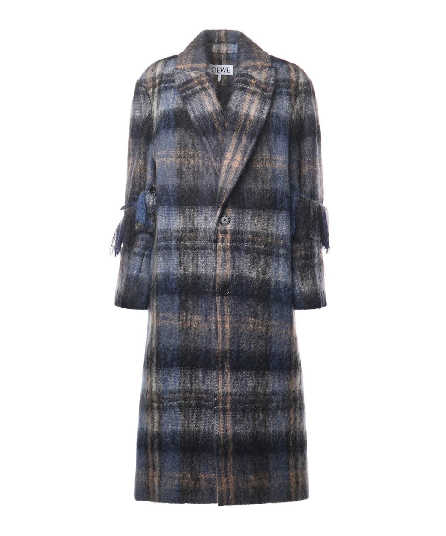 Cappotto in misto mohair e lana S540Y01XBH 4985 LOEWE 