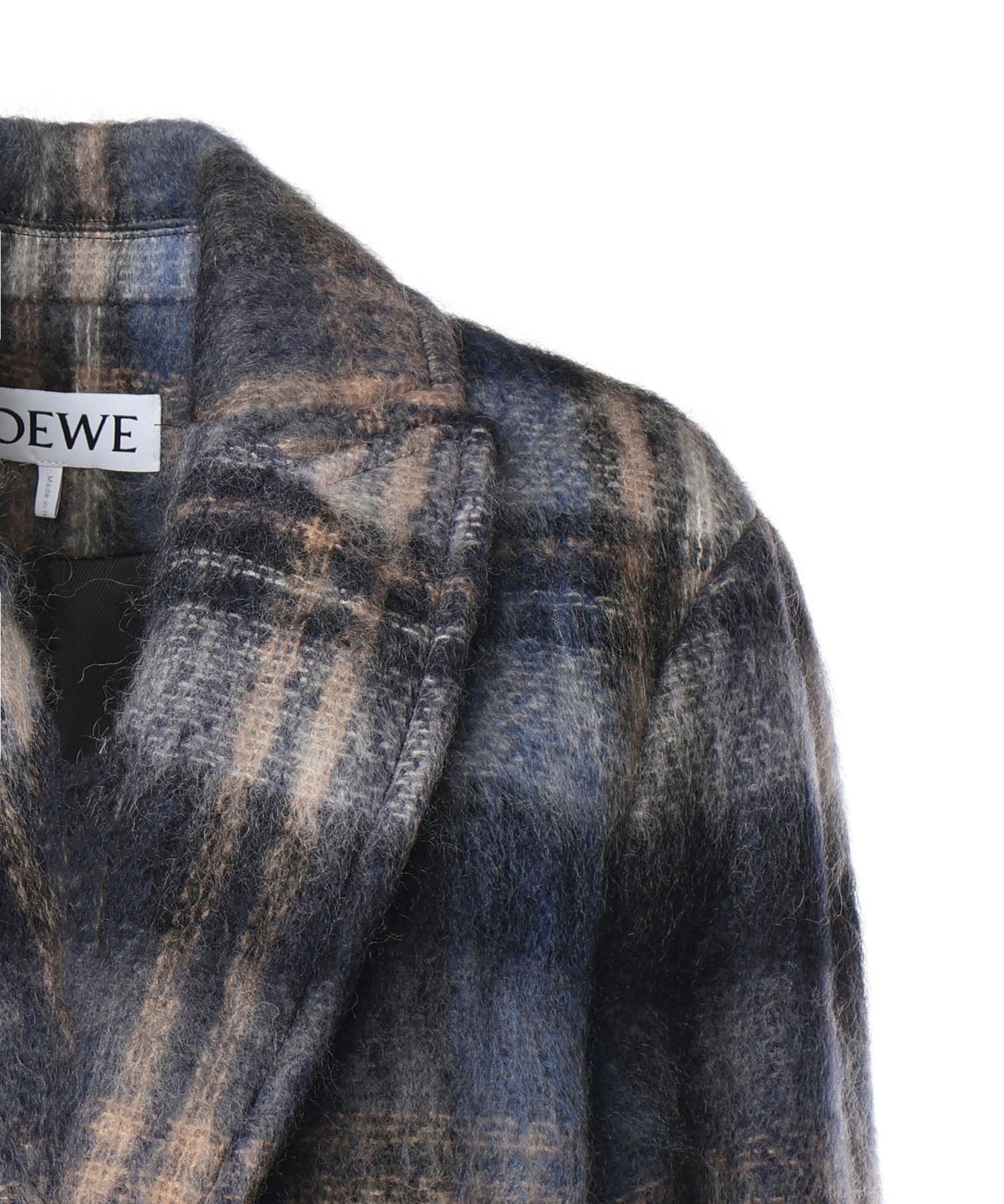 Cappotto in misto mohair e lana S540Y01XBH 4985 LOEWE 