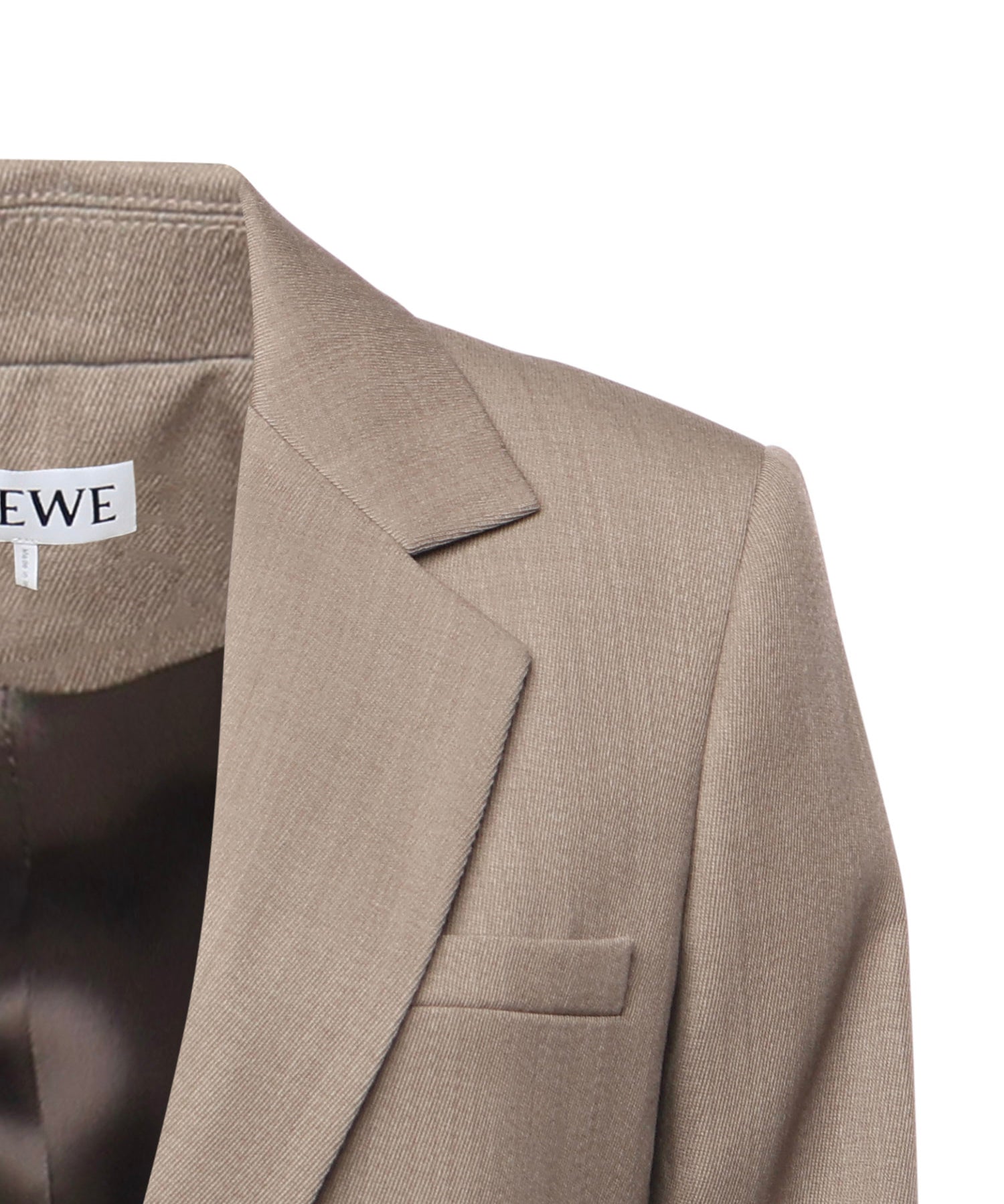 Giacca sartoriale in lana S540Y03XBM 8586 LOEWE 