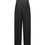 Pantaloni con cintura in lana e seta S540Y04XM7 1100 LOEWE 