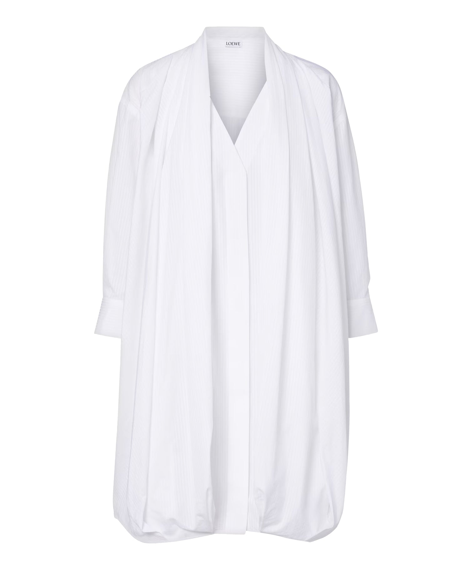 Abito drappeggiato in cotone S540Y09XTU 2100 LOEWE 