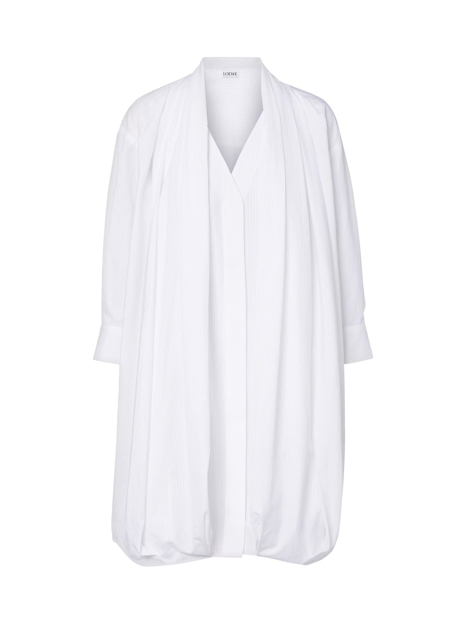 Abito drappeggiato in cotone S540Y09XTU 2100 LOEWE 