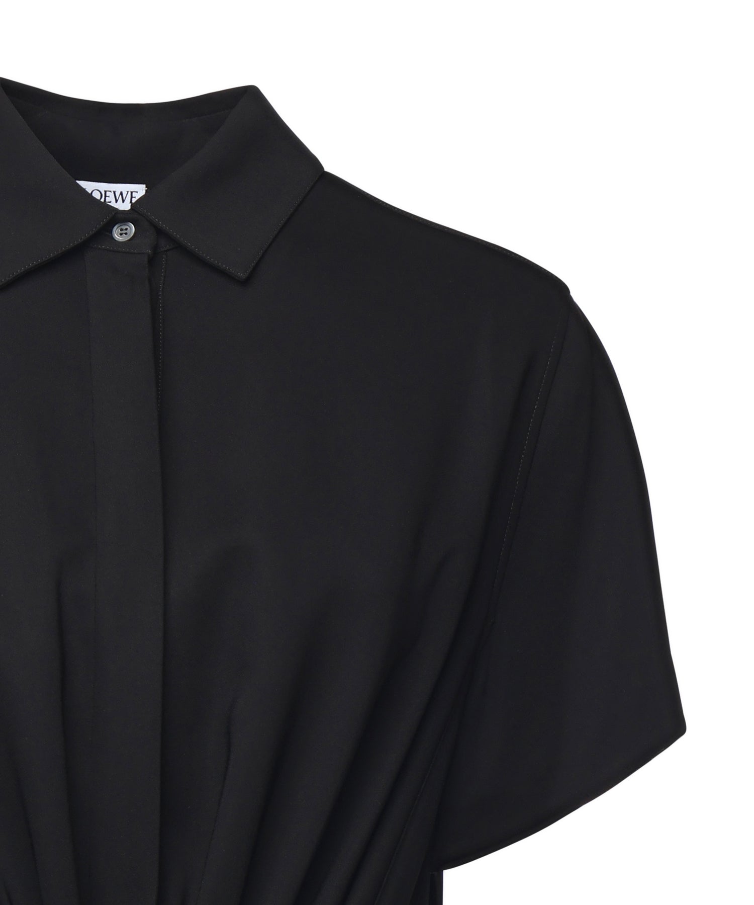 Abito con cintura in viscosa stretch S540Y09XTW 1100 LOEWE 