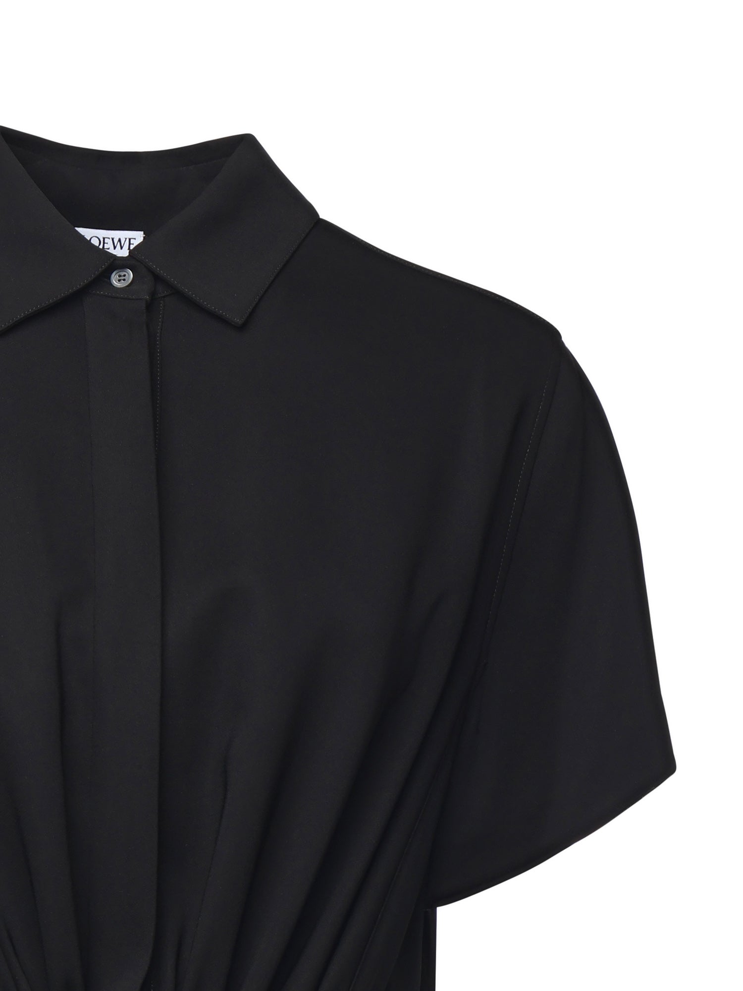 Abito con cintura in viscosa stretch S540Y09XTW 1100 LOEWE 