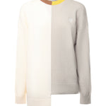 Maglia asimmetrica in lana S540Y14KGN 142 LOEWE 