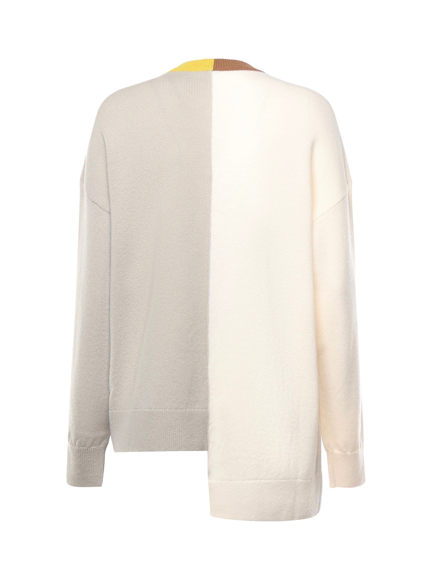 Maglia asimmetrica in lana S540Y14KGN 142 LOEWE 