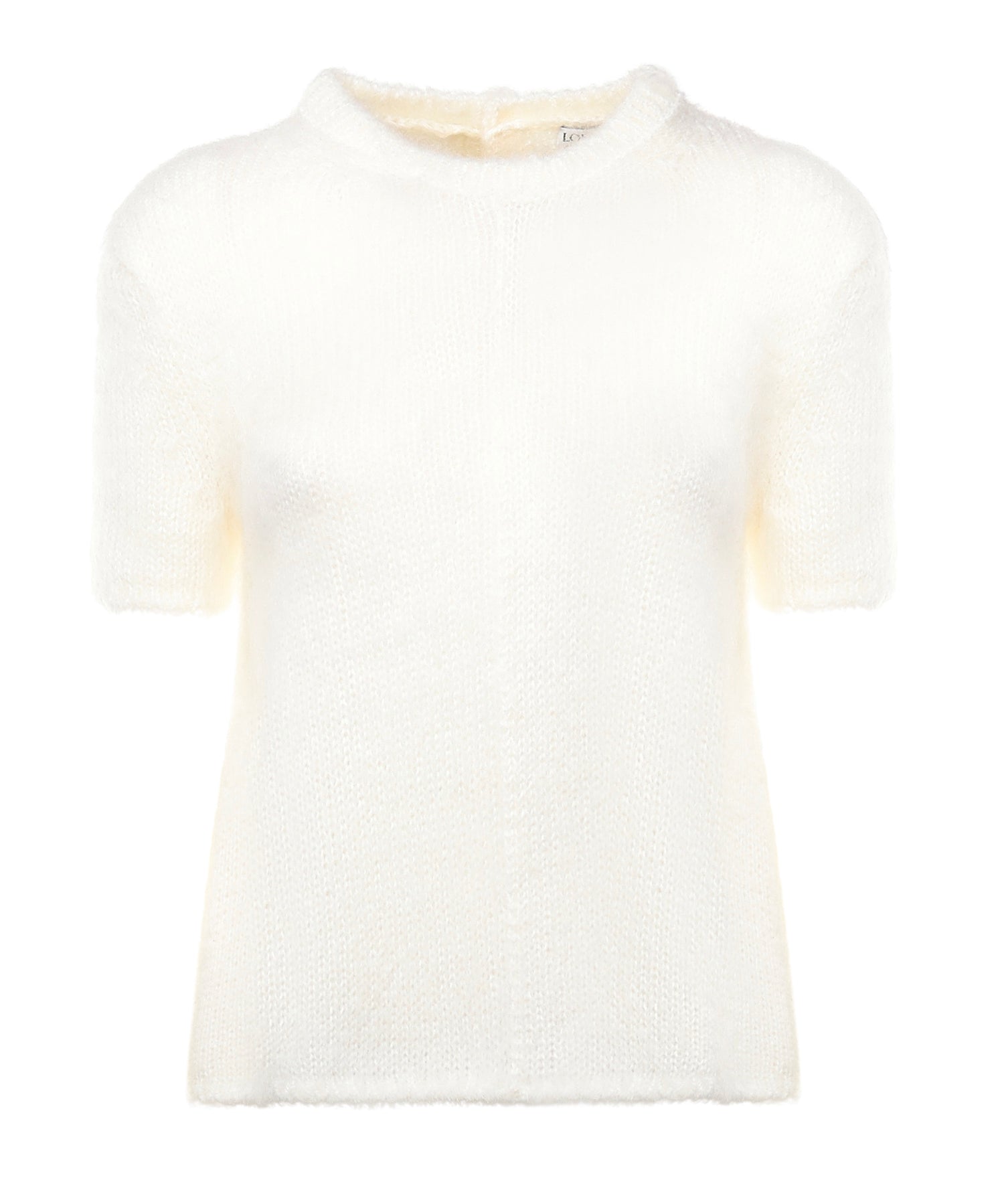 Maglia a maniche corte in misto mohair S540Y55K48 2100 LOEWE 