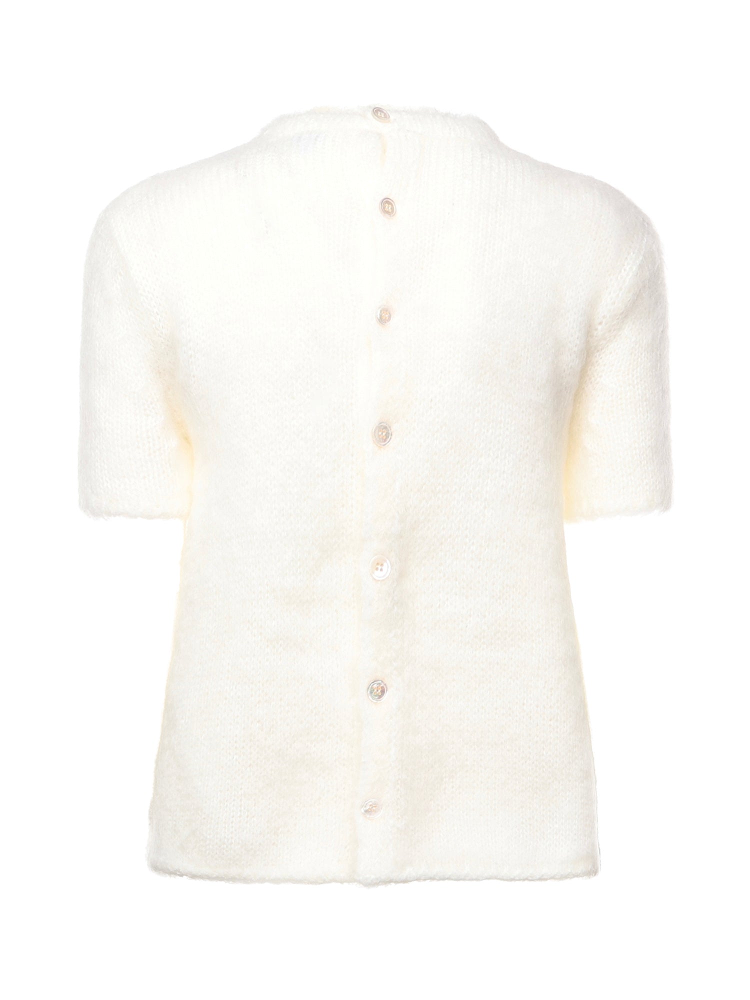 Maglia a maniche corte in misto mohair S540Y55K48 2100 LOEWE 