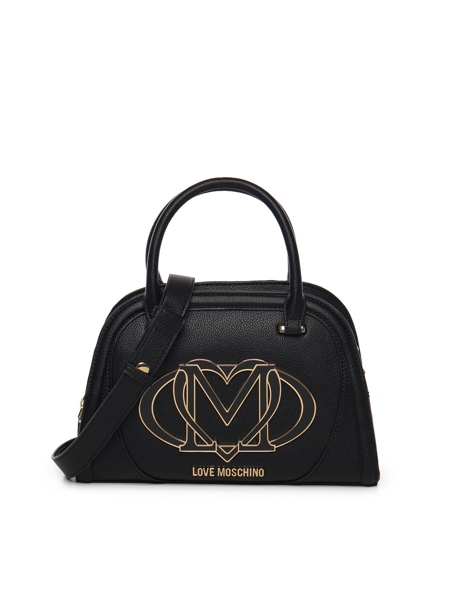 Borsa a mano con logo JC4006PP1NLG0 000 LOVE MOSCHINO 