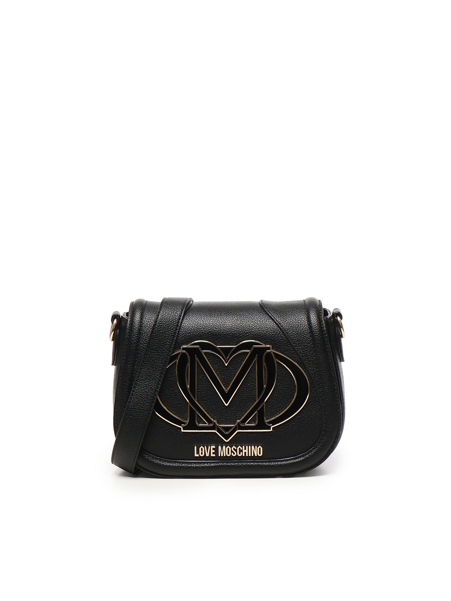 Borsa a spalla con maxi logo JC4007PP1NLG0 000 LOVE MOSCHINO 