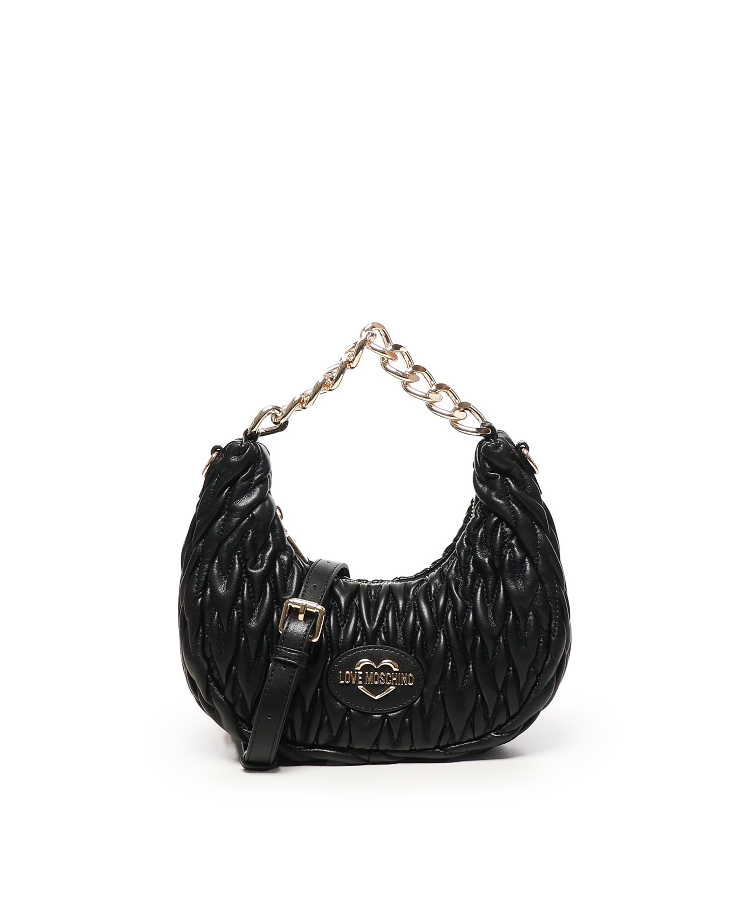 Borsa quilted con logo JC4014PP1NLH0 000 LOVE MOSCHINO 