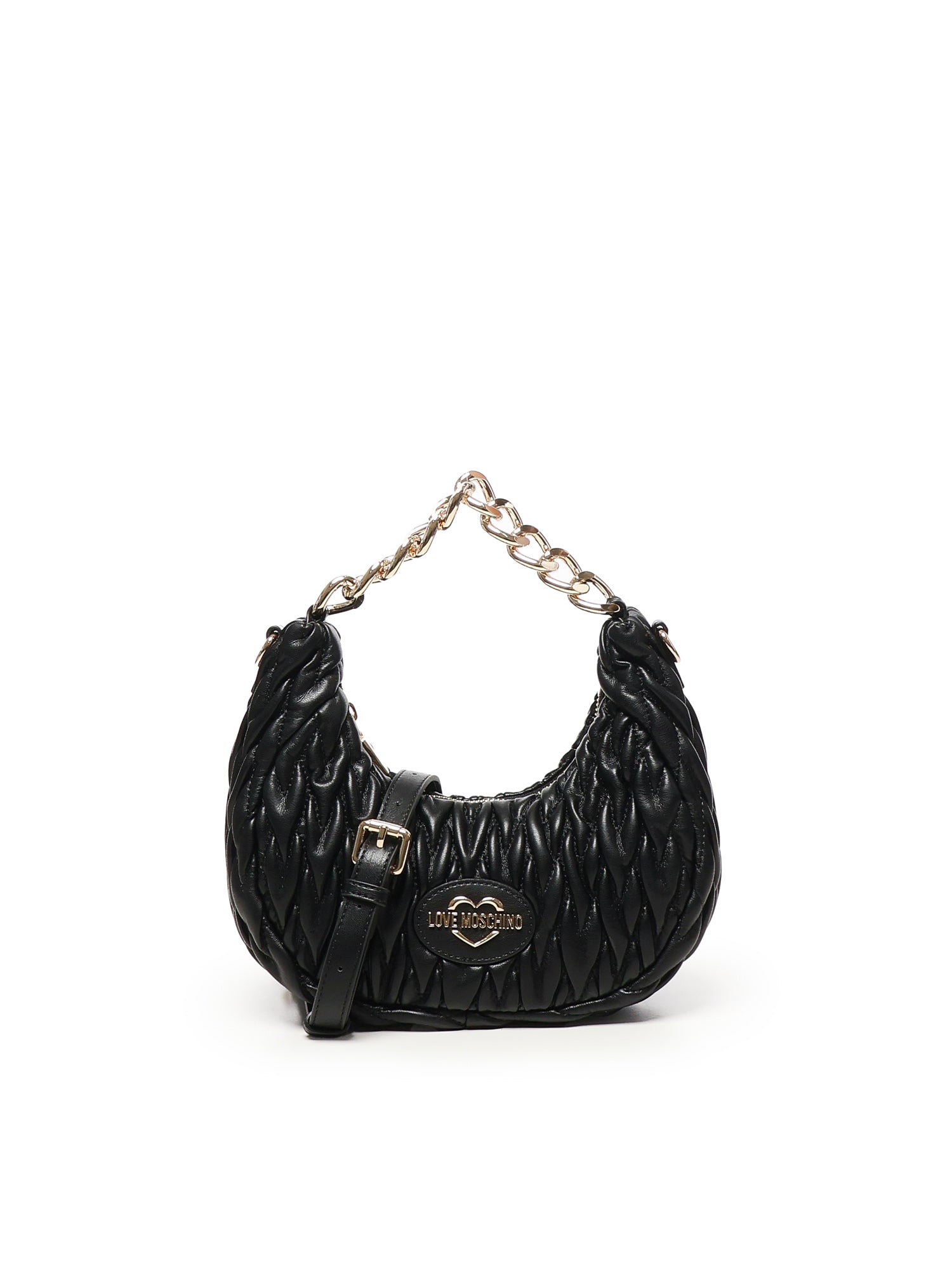 Borsa quilted con logo JC4014PP1NLH0 000 LOVE MOSCHINO 