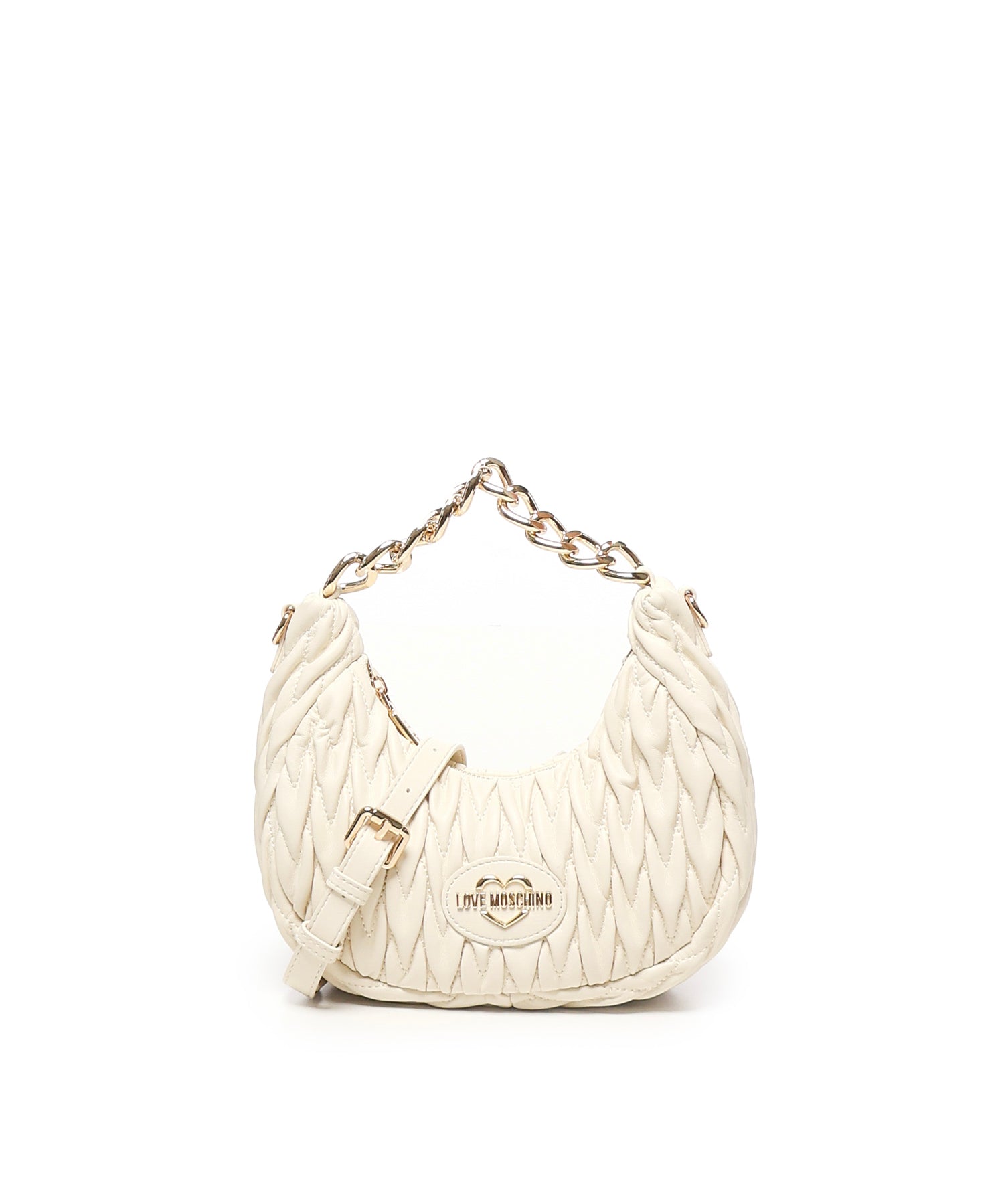 Borsa Quilted con logo JC4014PP1NLH0 110 LOVE MOSCHINO 