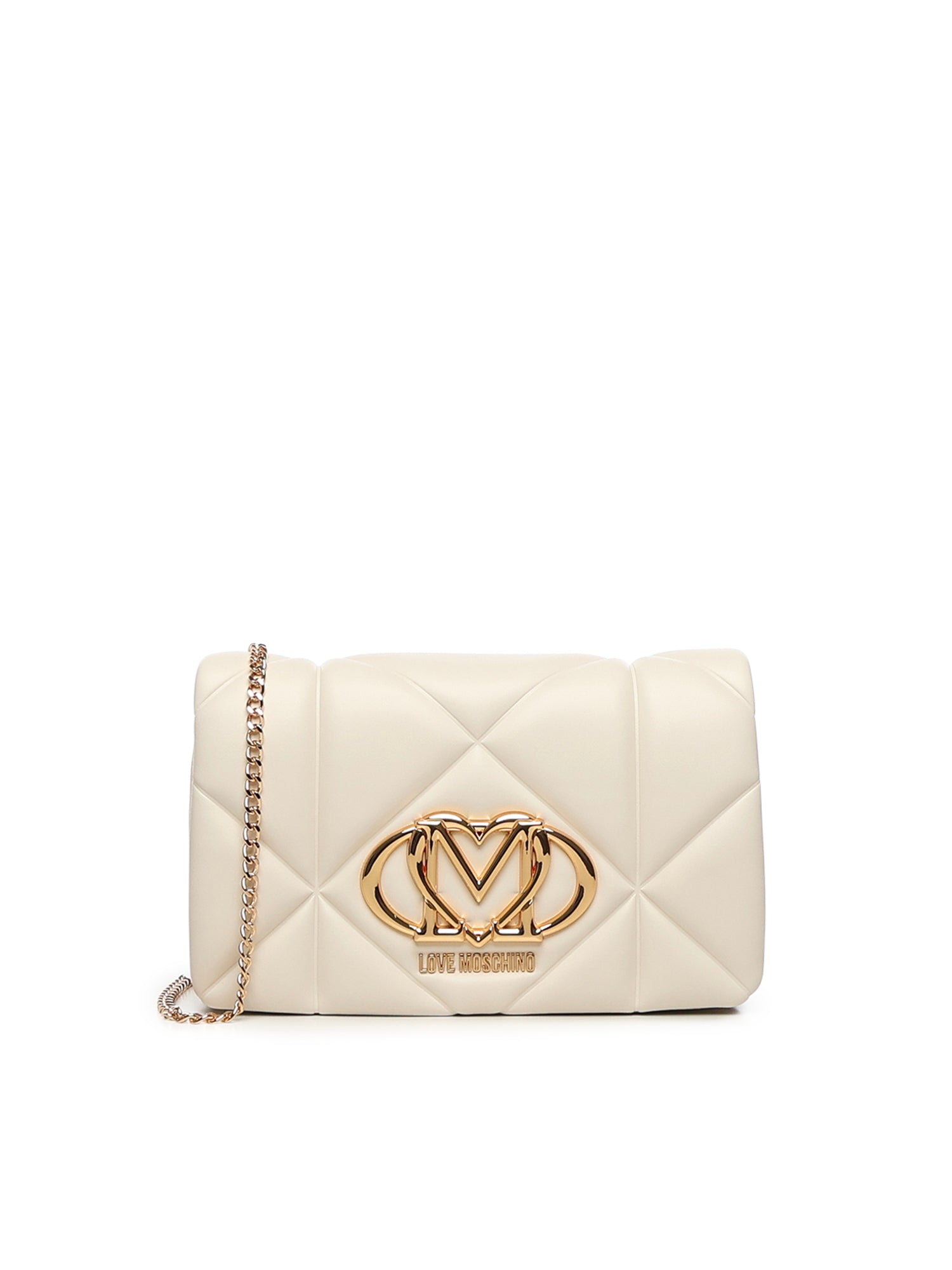 Borsa a tracolla trapuntata Embossed JC4043PP0NLC0 110 LOVE MOSCHINO 