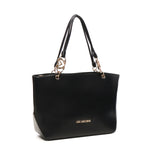 Borsa a mano con logo JC4074PP1NLF0 000 LOVE MOSCHINO 