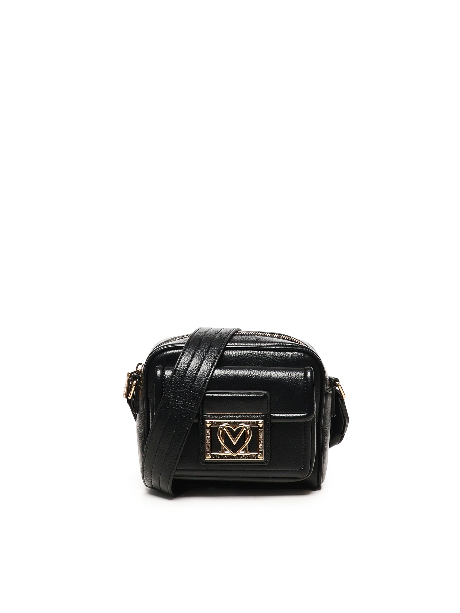 Borsa a tracolla con logo JC4092PP1NLI0 000 LOVE MOSCHINO 