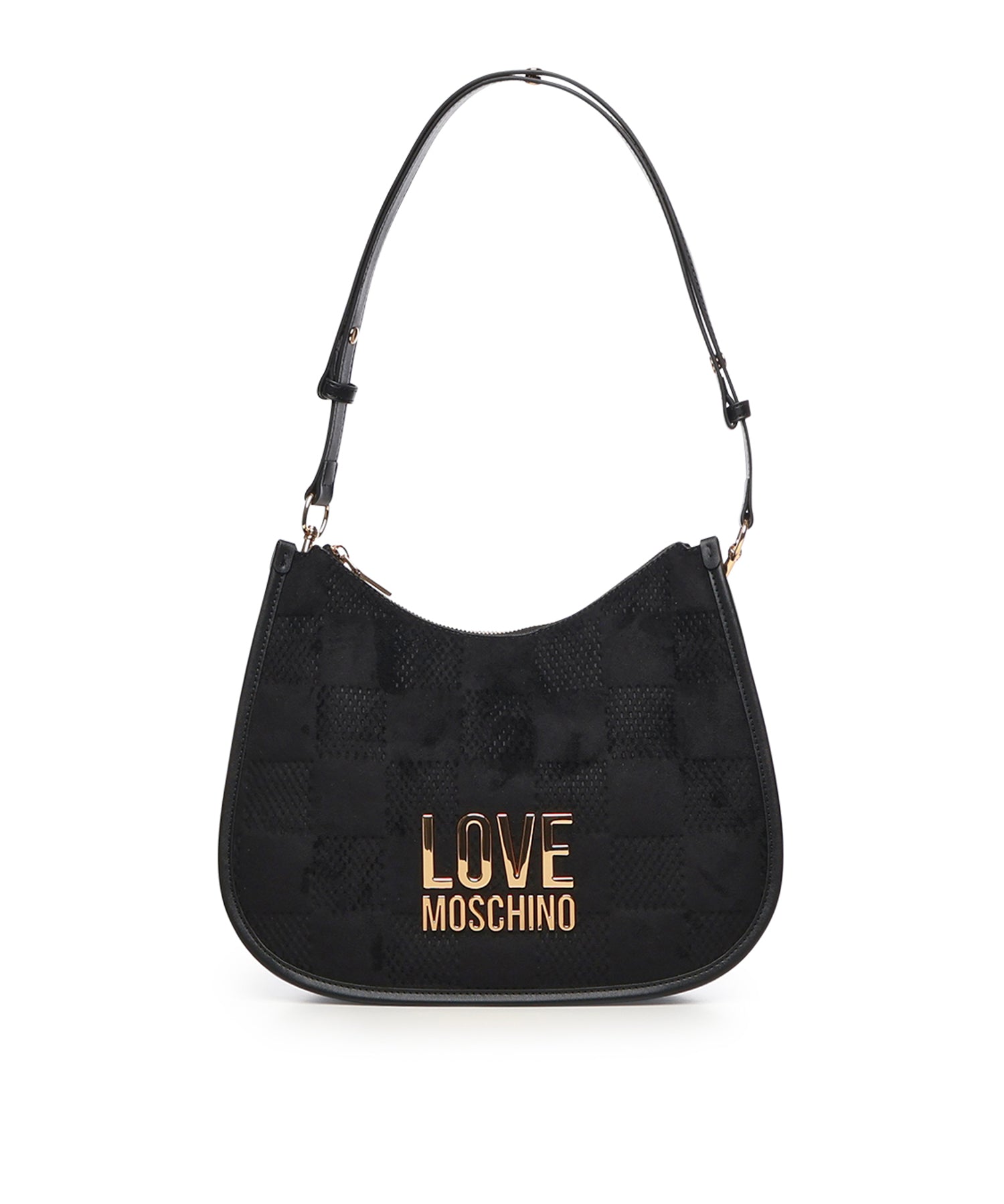 Borsa a spalla con logo JC4126PP0NKB1 00A LOVE MOSCHINO 