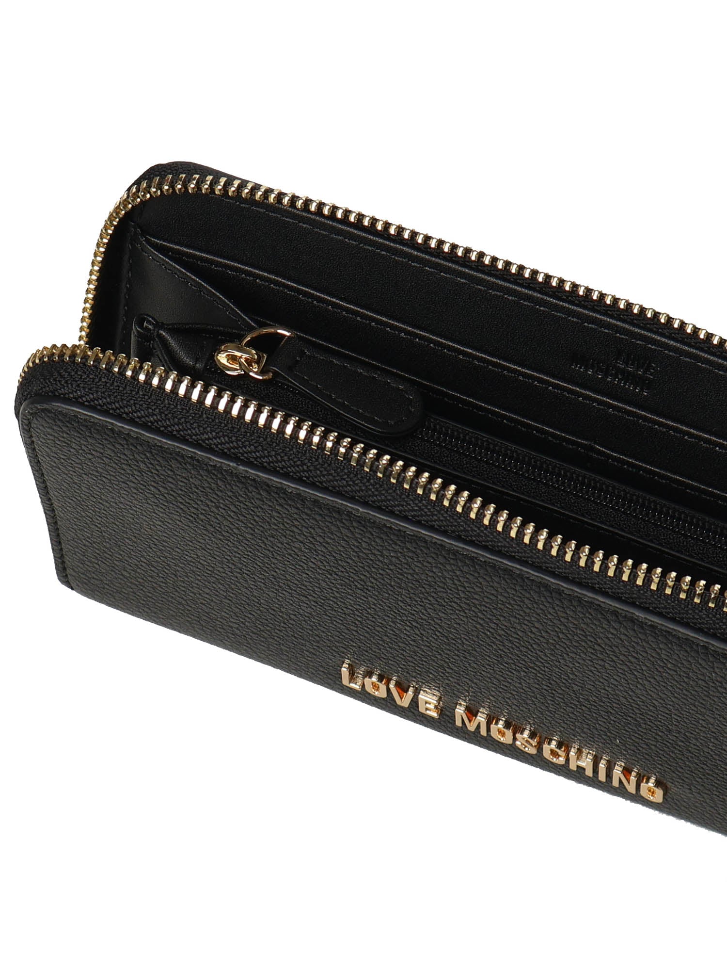 Portafoglio con logo JC5700PP1NLD0 000 LOVE MOSCHINO 