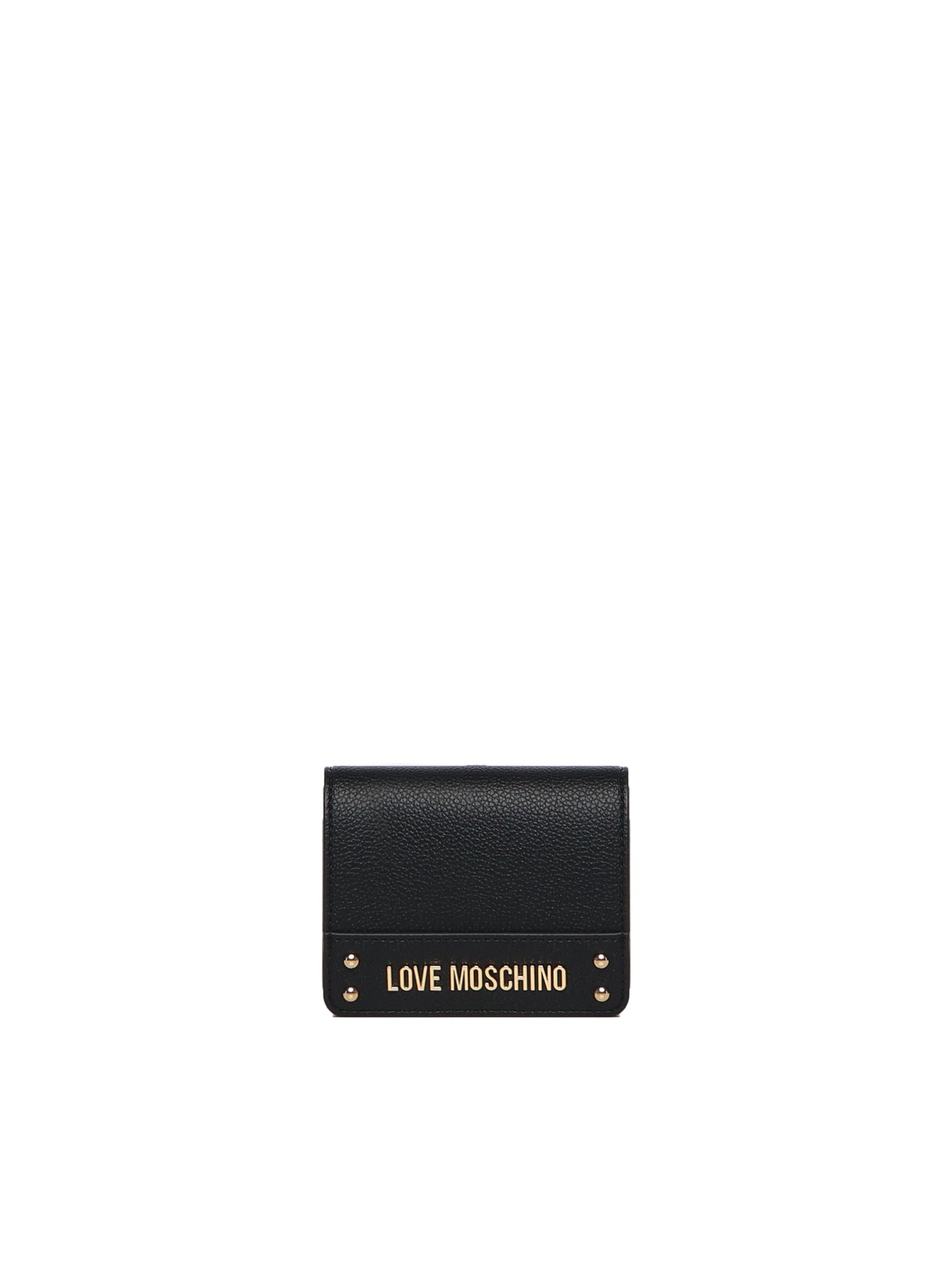 Portafoglio piccolo con logo JC5703PP1NLD0 000 LOVE MOSCHINO 