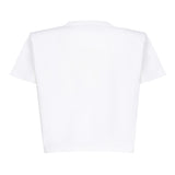 T-shirt cropped con reggiseno all'uncinetto 1083210009857  MAGDA BUTRYM 