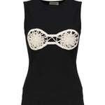 Canotta con reggiseno all'uncinetto 1715240000015  MAGDA BUTRYM 