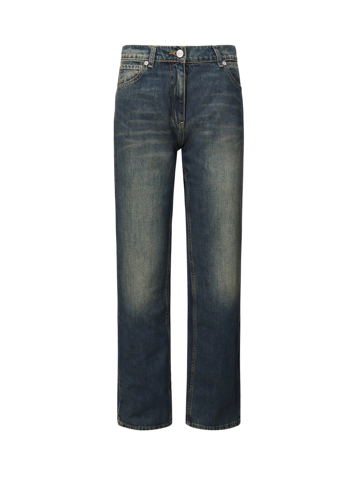 Jeans a gamba dritta in denim 1807250000021  MAGDA BUTRYM 
