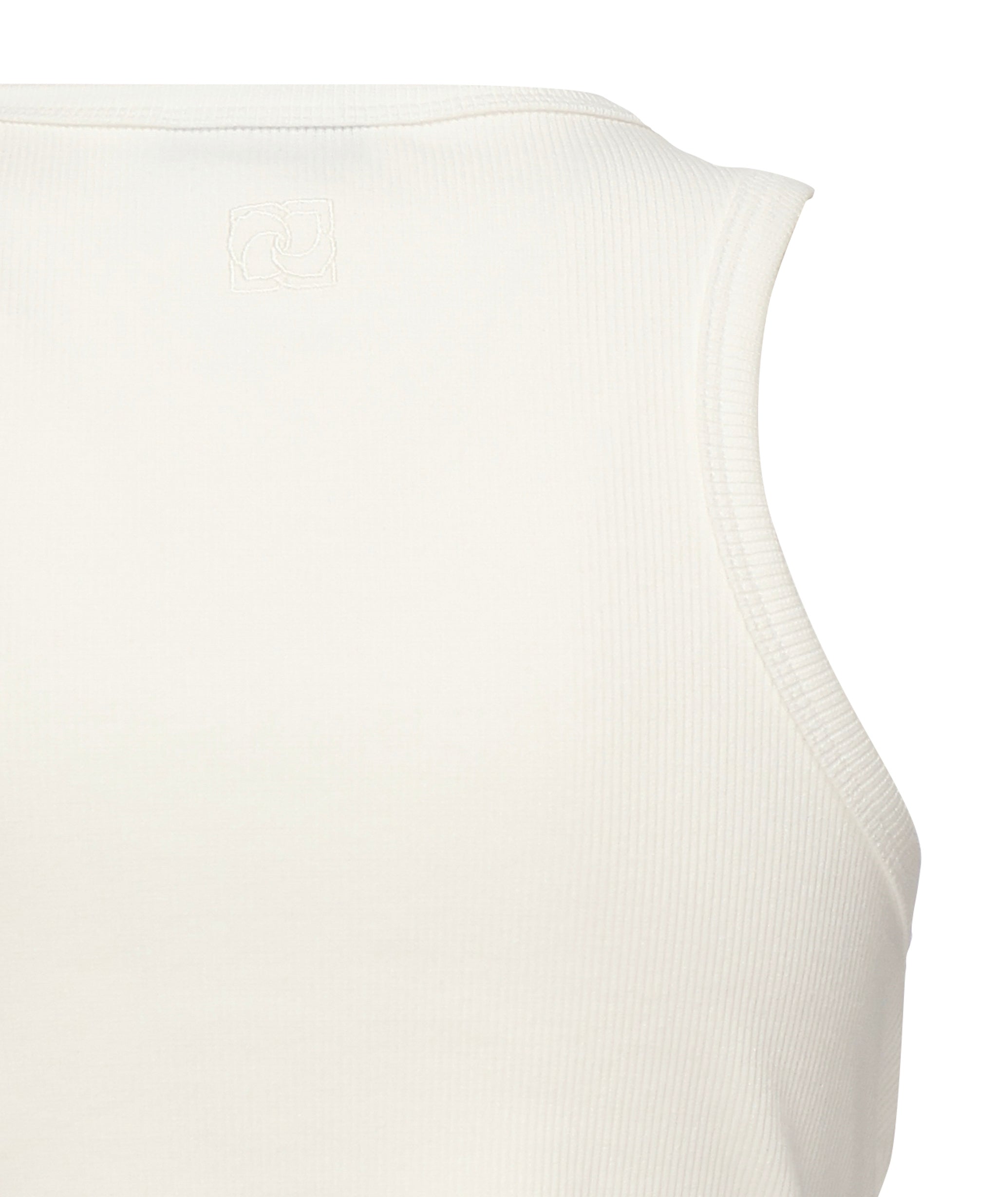 Top cropped in misto cotone arricciato 2395250000022  MAGDA BUTRYM 