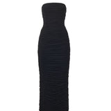 Abito midi con volant 2869250000035  MAGDA BUTRYM 