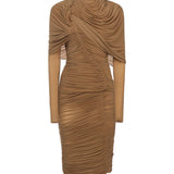 Abito midi drappeggiato 3287250000029  MAGDA BUTRYM 