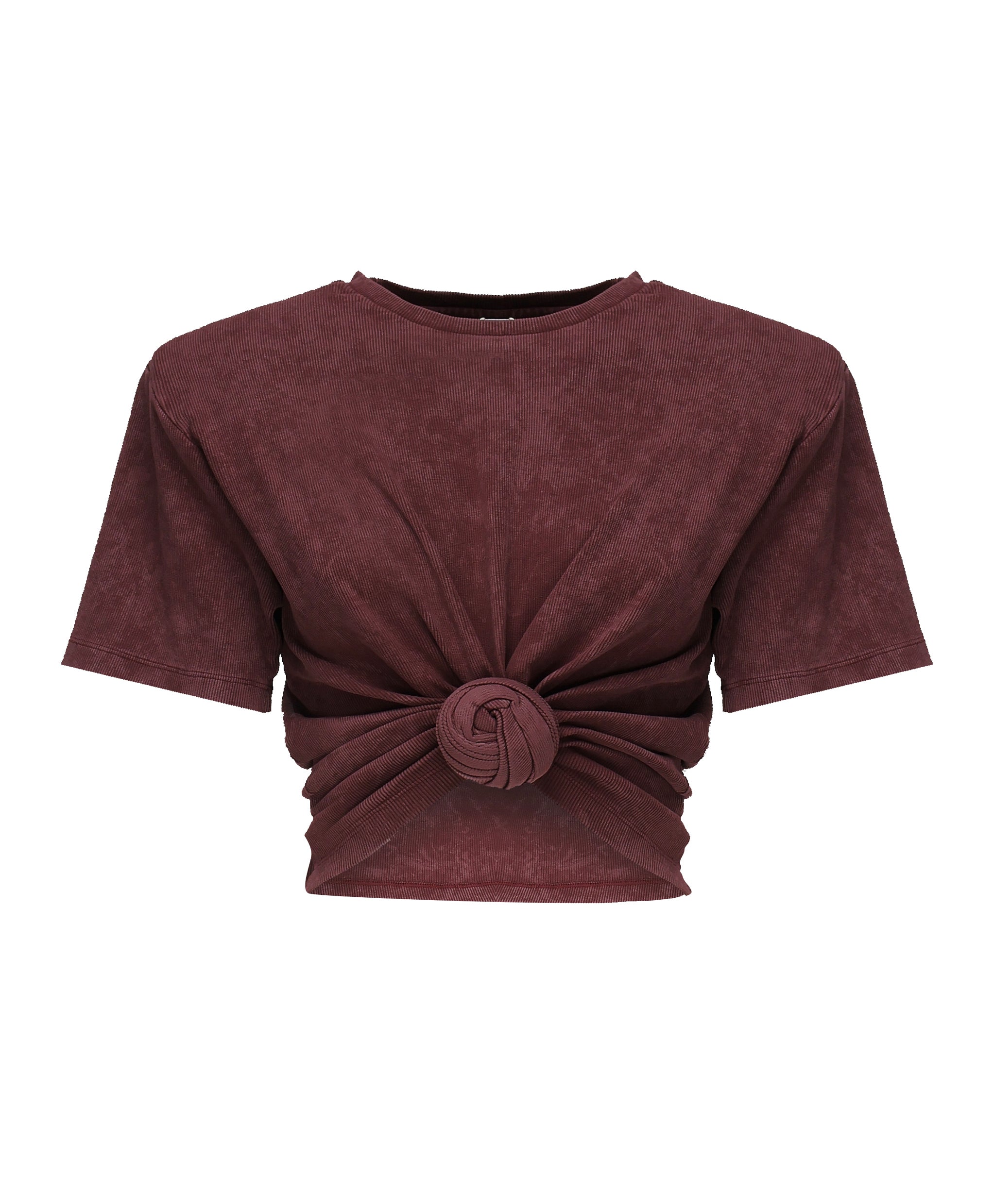 T-shirt cropped annodata<BR/> 3447250000027  MAGDA BUTRYM 