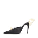 Mules con fiori in raso 5317230000058  MAGDA BUTRYM 