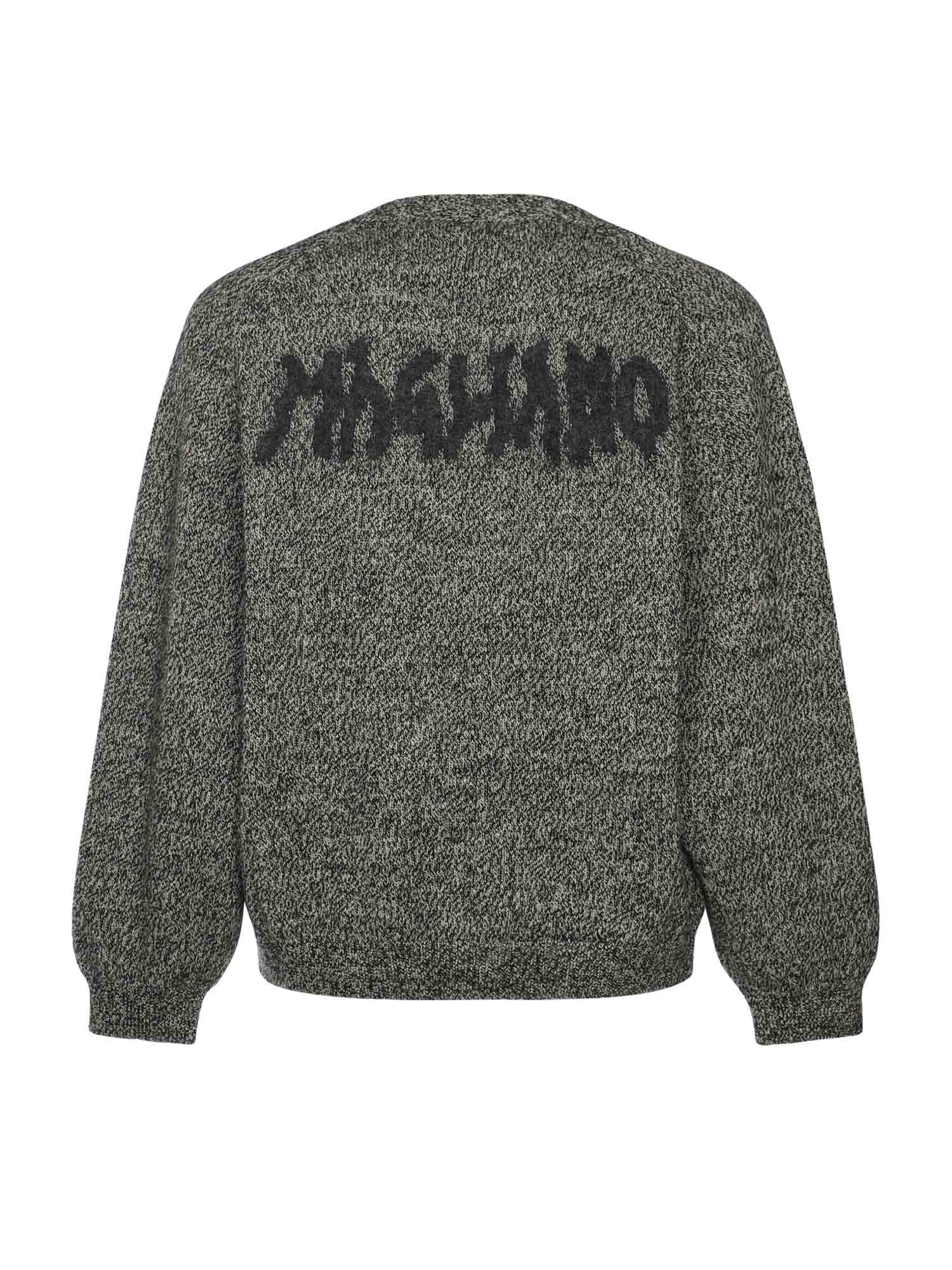 Cardigan con logo MGFW25CA01073 3330 MAGLIANO 