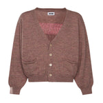 Cardigan con logo MGFW25CA01073 3333 MAGLIANO 