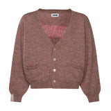 Cardigan con logo MGFW25CA01073 3333 MAGLIANO 