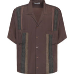 Camicia con colletto aperto MGFW25TT03870 3233 MAGLIANO 