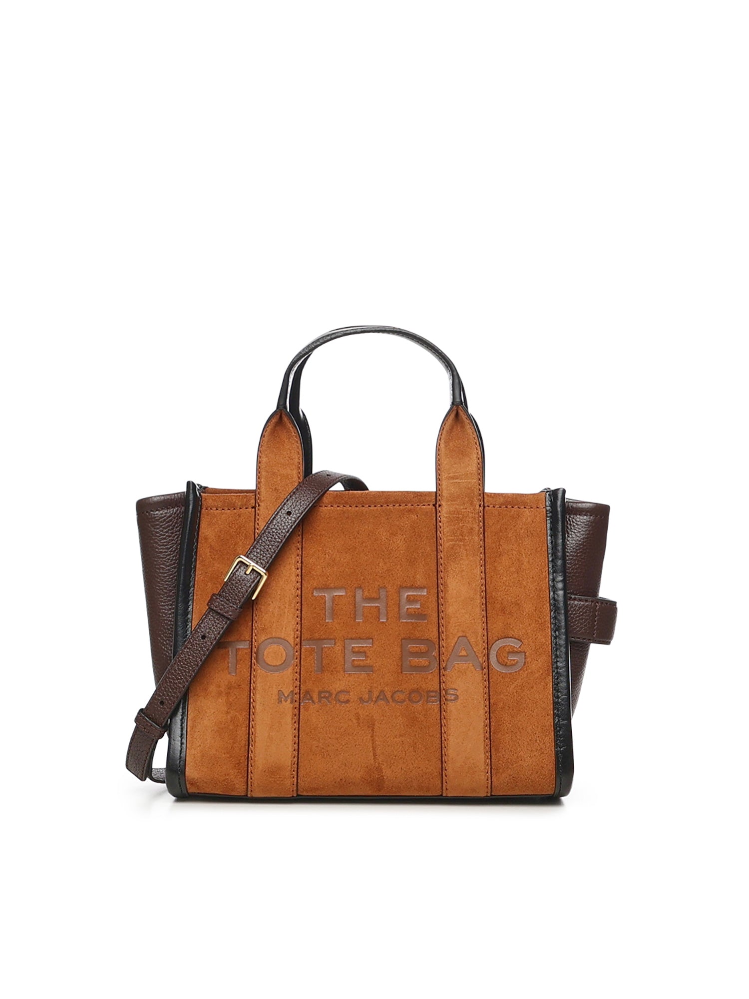 Borsa The small tote in pelle scamosciata 2F5HTT030H01 860 MARC JACOBS 