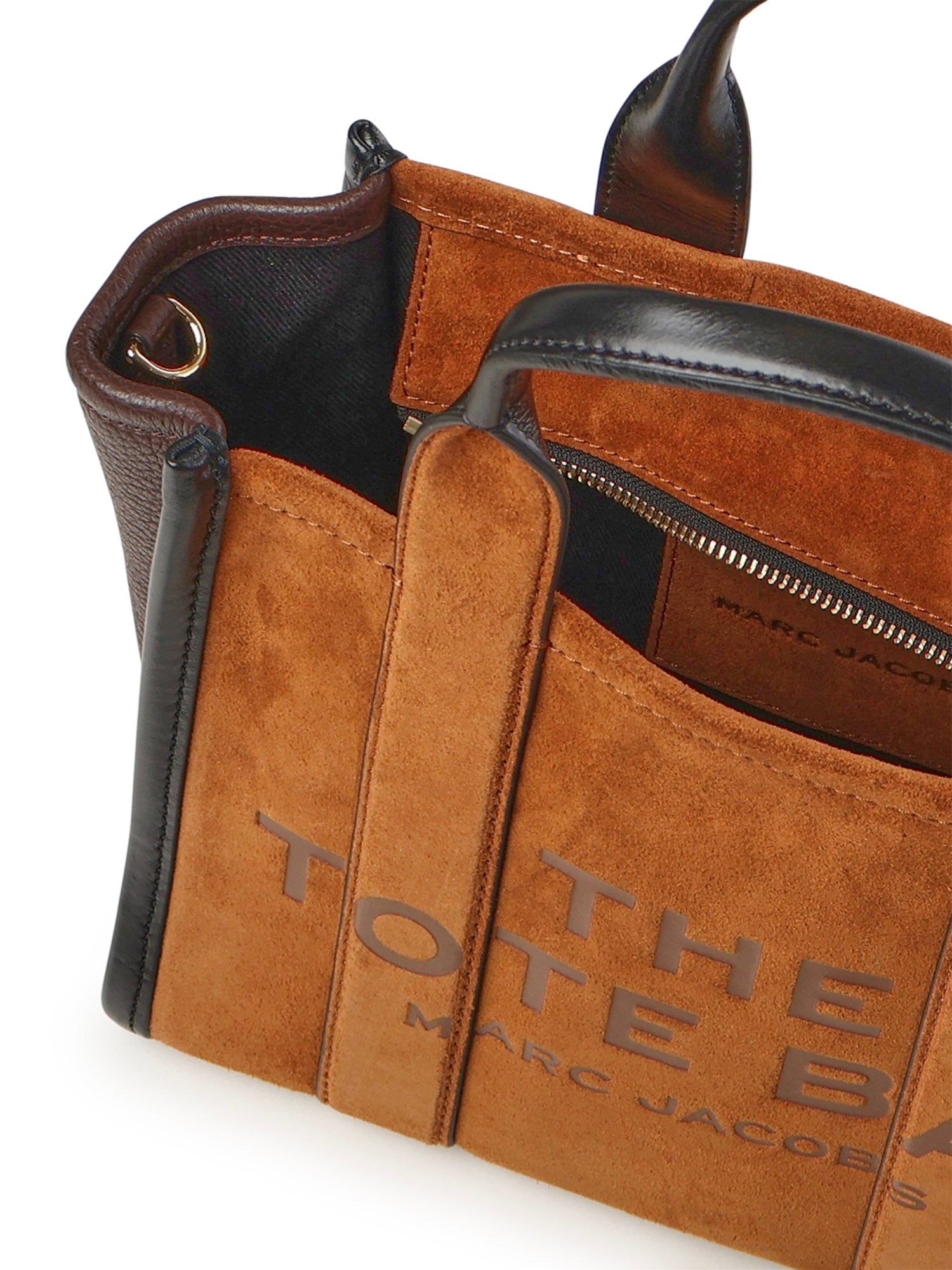 Borsa The small tote in pelle scamosciata 2F5HTT030H01 860 MARC JACOBS 