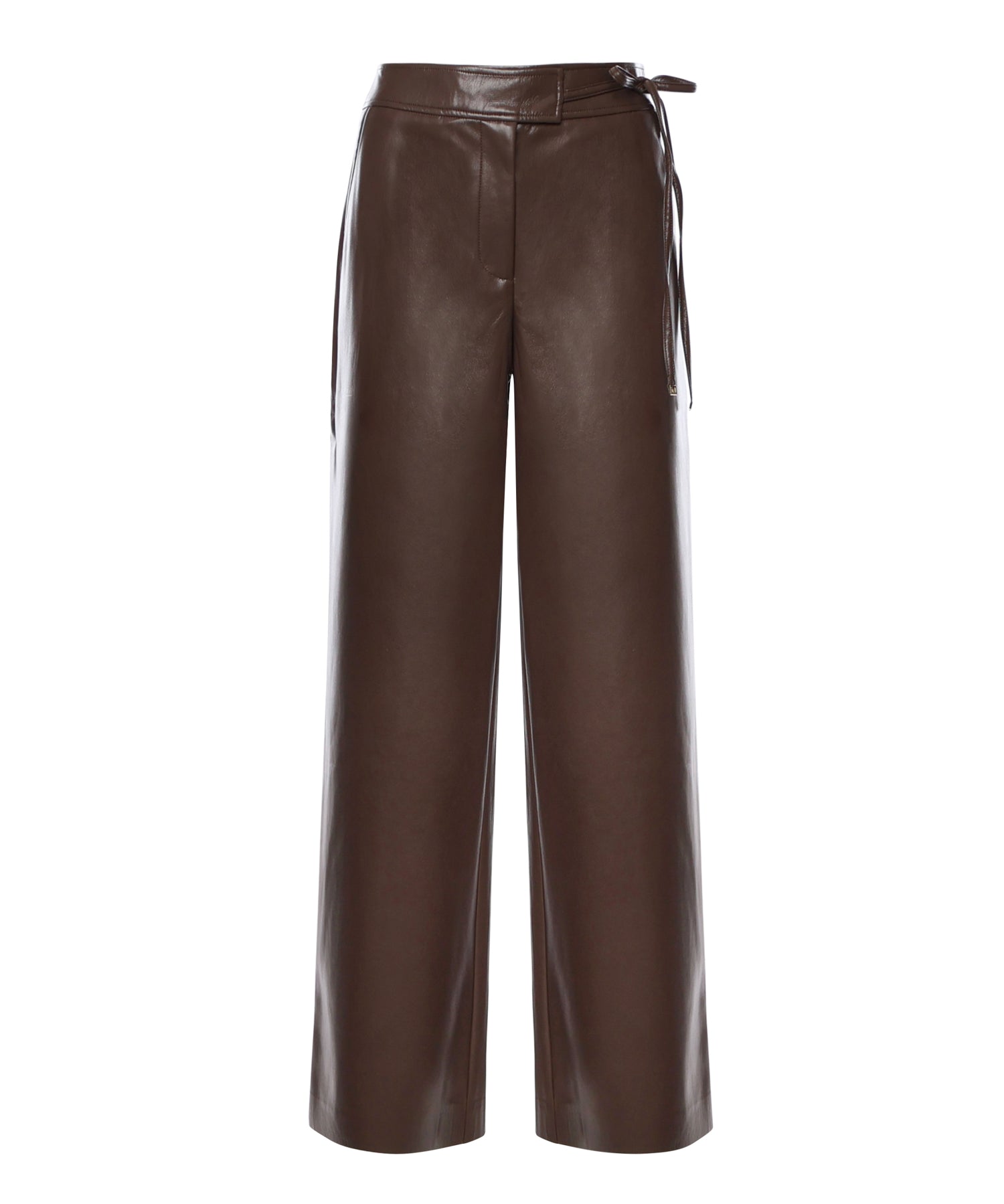Pantalone gamba larga similpelle 5BGB08 7389AG1DL MARCIANO BY GUESS 