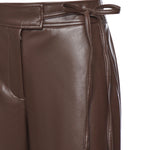 Pantalone gamba larga similpelle 5BGB08 7389AG1DL MARCIANO BY GUESS 