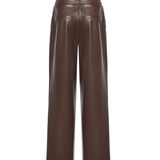 Pantalone gamba larga similpelle 5BGB08 7389AG1DL MARCIANO BY GUESS 