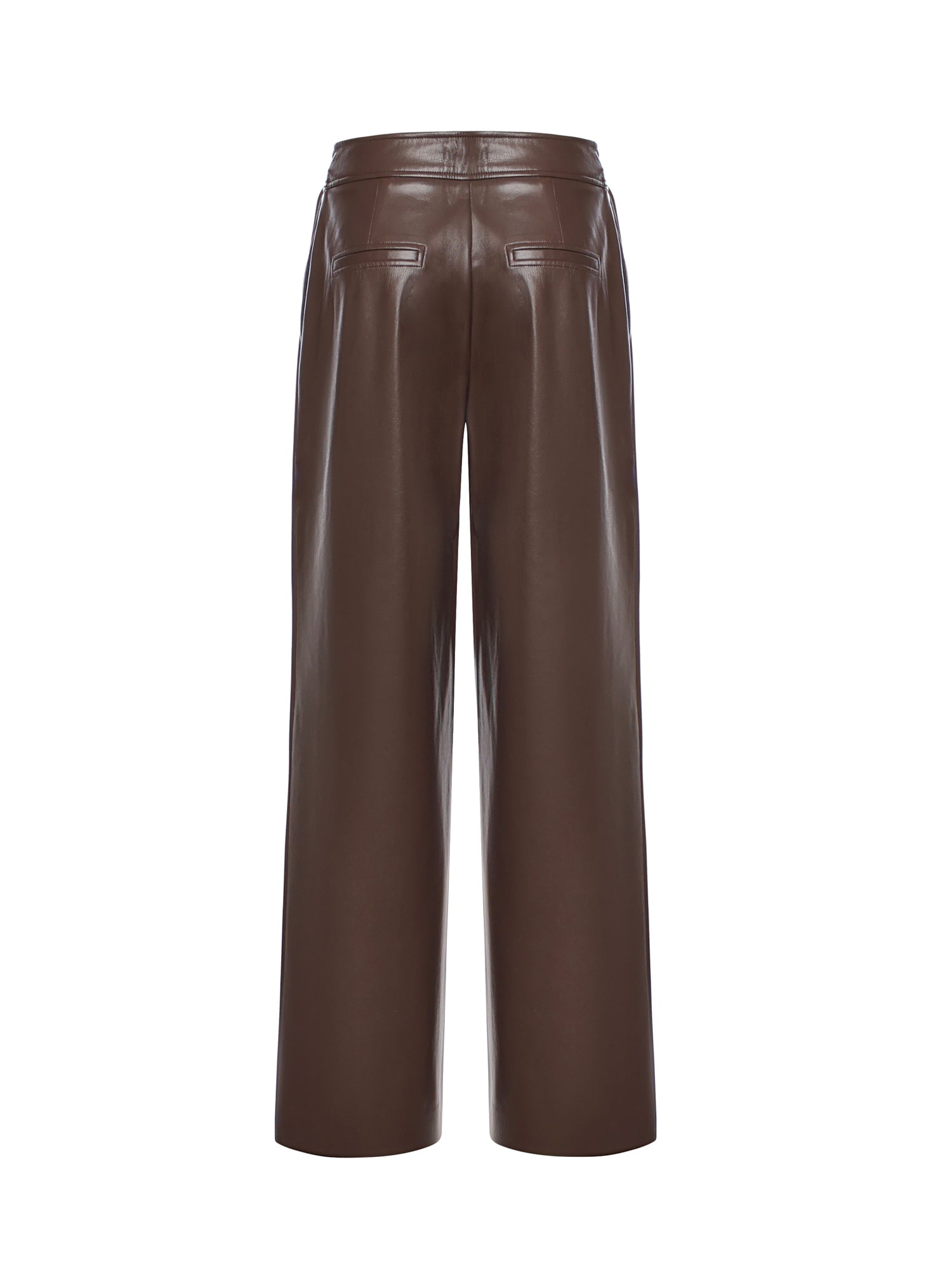 Pantalone gamba larga similpelle 5BGB08 7389AG1DL MARCIANO BY GUESS 