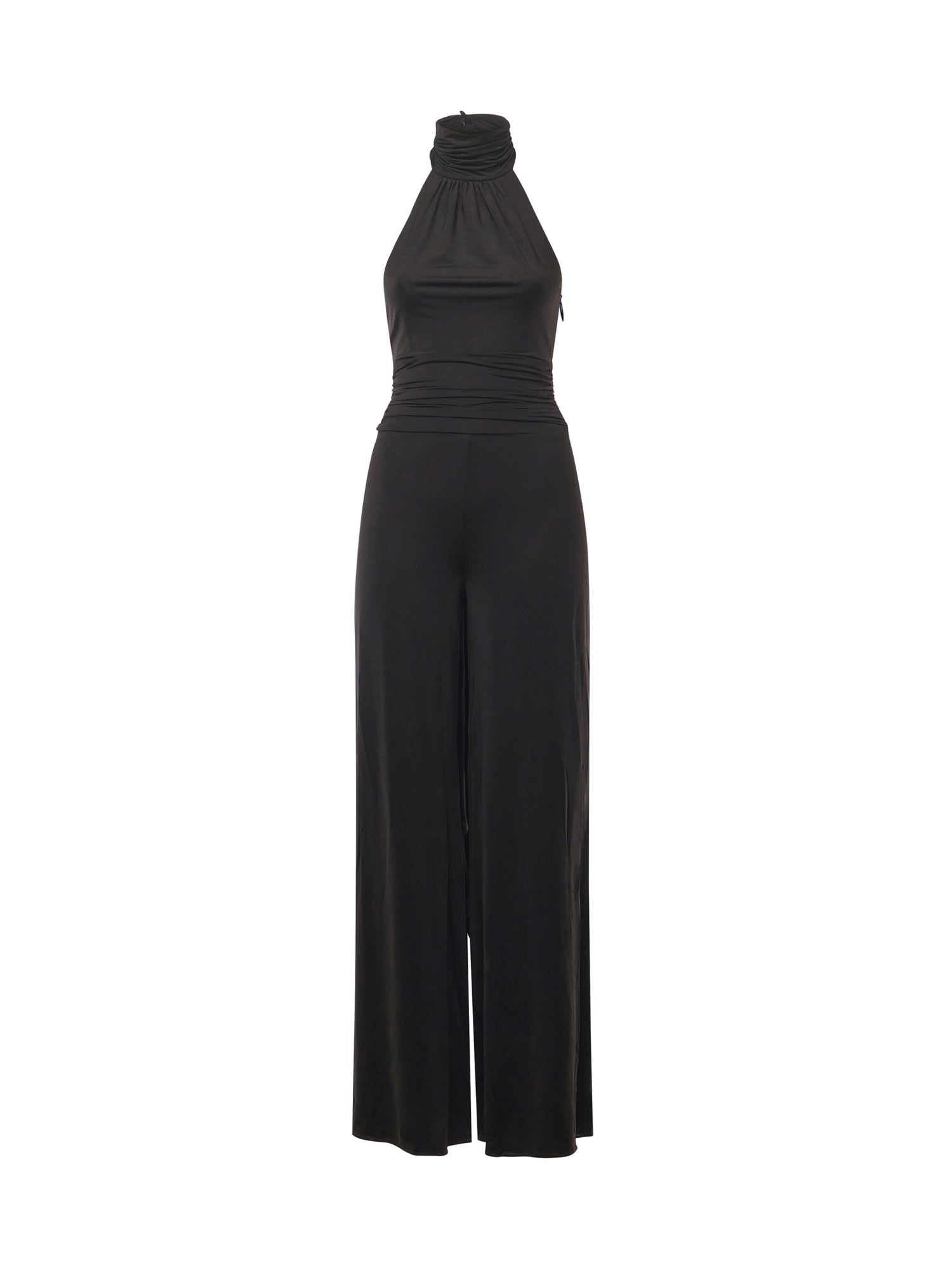 Tuta gamba larga Olivia 5BGD16 6259AJBLK MARCIANO BY GUESS 