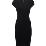 Vestito mini in maglia 5BGK00 5890ZJBLK MARCIANO BY GUESS 