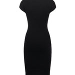 Vestito mini in maglia 5BGK00 5890ZJBLK MARCIANO BY GUESS 