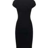 Vestito mini in maglia 5BGK00 5890ZJBLK MARCIANO BY GUESS 