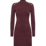 Vestito mini in maglia a costine 5BGK52 5881ZRGP MARCIANO BY GUESS 