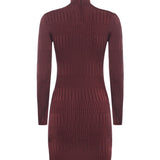 Vestito mini in maglia a costine 5BGK52 5881ZRGP MARCIANO BY GUESS 