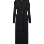Cardigan maxi in misto viscosa 5BGR01 5890ZJBLK MARCIANO BY GUESS 
